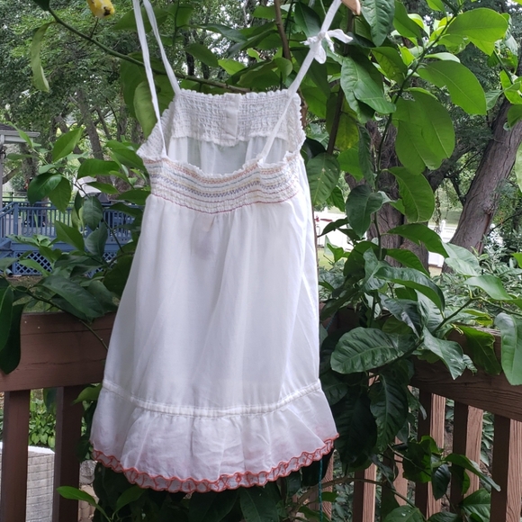 Da-Nang S White Silk Blend Tank - Picture 2 of 6